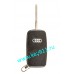 Выкидной ключ для Ауди (Audi) 4D0837231N | HU66 | ID 48 | 433MHz Европа | 3 кнопки