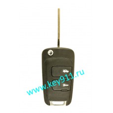 Корпус выкидного ключа Шевроле (Chevrolet) | DW05 | 2 кнопки