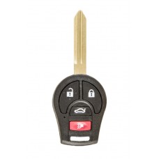 Корпус ключа Ниссан (Nissan) | NSN14 | 3 кнопки + паника