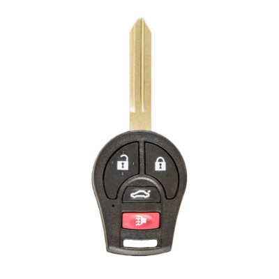 Корпус ключа Ниссан (Nissan) | NSN14 | 3 кнопки + паника