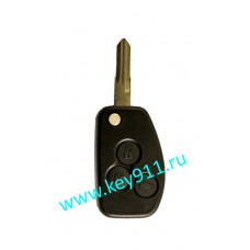 Корпус выкидного ключа Рено (Renault) | VAC102 | 3 кнопки