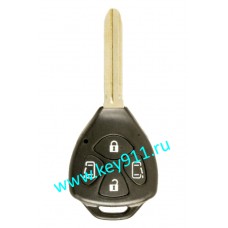 Корпус ключа Тойота (Toyota) | TOY43 | 4 кнопки