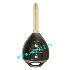 Корпус ключа Тойота (Toyota) | TOY43 | 2 кнопки