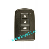  Смарт ключ для Тойота Камри, Королла (Toyota Camry, Corolla) | 3 кнопки | MDL BA2EQ | Page1 = 88 | 433MHz Европа