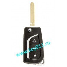 Выкидной ключ для Тойота (Toyota) | TOY43 | 4D68 | 433MHz Европа | 3 кнопки