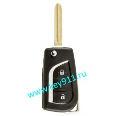 Выкидной ключ для Тойота (Toyota) | TOY43 | 4D68 | 315MHz Америка | 2 кнопки