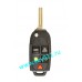 Корпус выкидного ключа Вольво (Volvo) | NE66 | 5 кнопок